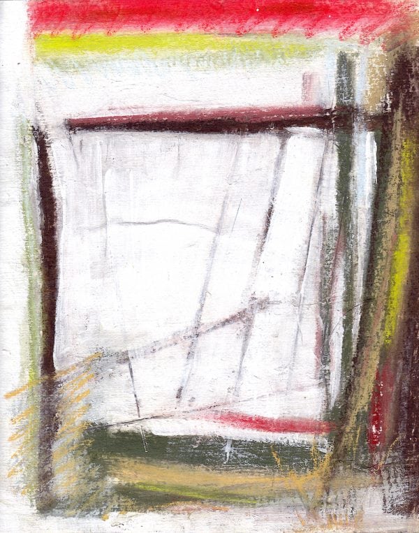 Tackle 2 | Mixed media on paper | 2016 | 22cm x 28cm